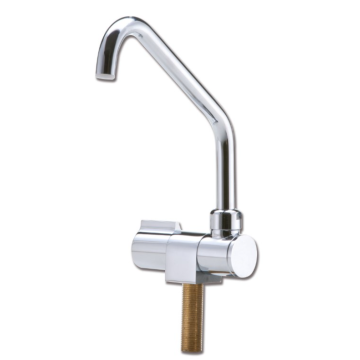 Tap for cold water in chromed brass with 3/8"M fitting