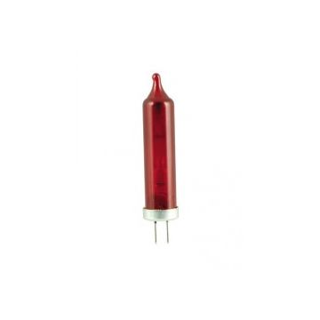 Bulb Halogen Miniature 12V 10W 0.83A Red Cover