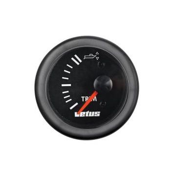 Gauge trim TRIM12B for Z drive/trim tabs 12V black