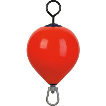Mooring Buoy M100SH Inflatable Short Rod 810mm 260kg Buoyancy Red