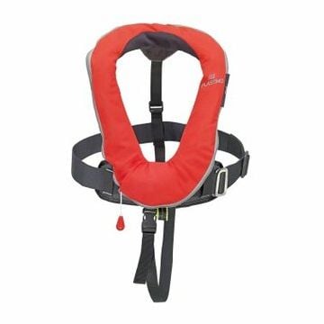 Life jacket Inflatable Evo-J Junior Automatic Harness Red & Crutch Strap
