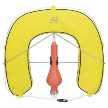 Life jacket horseshoe buoy set zip yellow