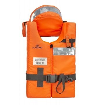 Lifejacket SOLAS foam with flashlight 43kg & above adult buoyancy 170N