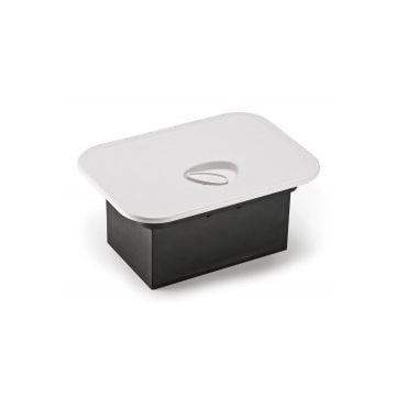 Hatch Access with Storage Box Grey ABS 270x375mm (LxB)