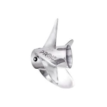 Propeller Rubex Pro L4 Stainless Steel 4-Blade 15″ × 20″ RH Interchangeable Hub for 115 HP and Above Engines