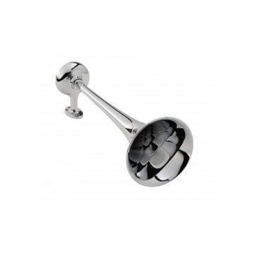 Horn air S-330 Chrome 136dB 330Hz L475 x W164 x H131 mm 4.2Lps at 7 bar suitable for vessel length 20-75m