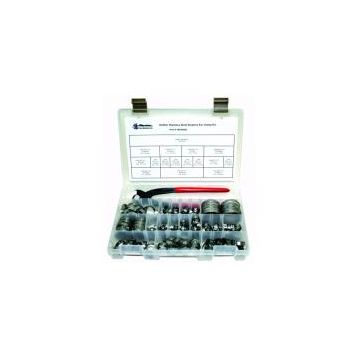 Kit Clamp (stepless 150 pcs) rigging with crimping tool