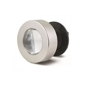 Docking Light Flush Mount Convex Lens 12V 35W Stainless Steel Frame