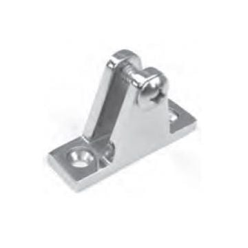 Hinge deck 2-1/16" x 1-1/16" angled SS316
