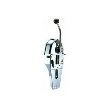 Engine control TS single lever to operate both clutch & throttle