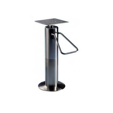 Pedestal hydromar 635-835 mm SS heavy duty
