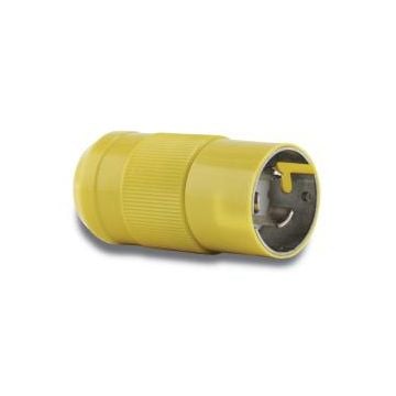 Shore power plug 6401CRPX male 63A 230V 3 wire 1 phase locking type