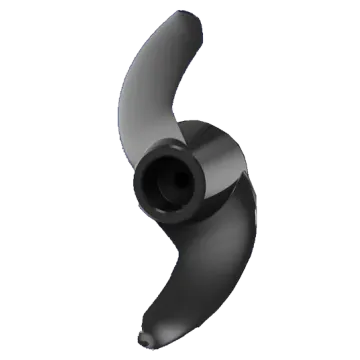 2-Blade Weedless Propeller