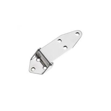 Hinge Offset 40x137x24(H)mm SS304 Electro Polished