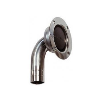 Vent SS316 AB25B 25 mm angled hose connection