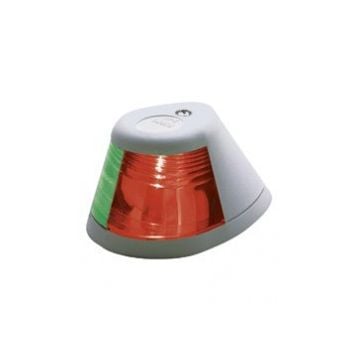 Navigation bicolour 12V white flat mount light