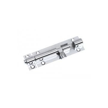 Barrel bolt 92 x 25 mm polished Brass