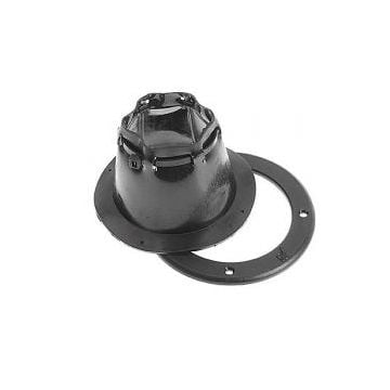 Cable outlet flex OD120mm PVC Black