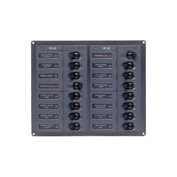 Panel 904NM 12V 16 breaker square mount