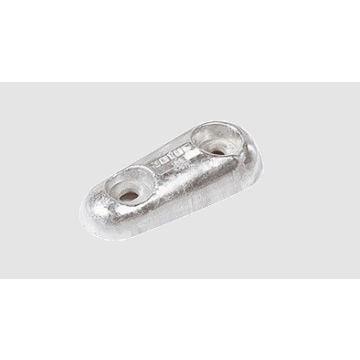 Anode Hull Zinc Type 15S 1.03kg 152 × 52mm Profiled