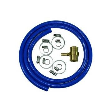 T fitting TH0625 3/8" Brass with 6 mm hose connection