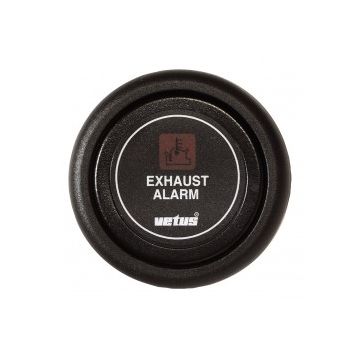 Gauge/alarm XHI24B exhaust temperature 24V black excluding sensor