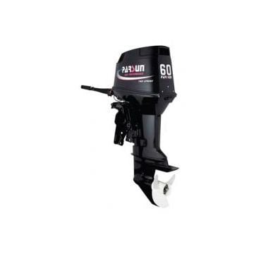 Outboard Engine 60HP Tiller Control Manual Start Long Shaft Propeller 3-13.5"x15"