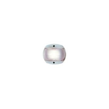 Navigation mast 12V white polymer body & base vertical mount side light