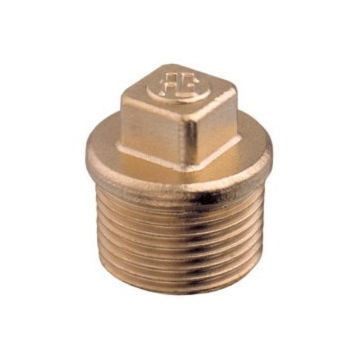 Plug 1/4" M-M Brass Art0290