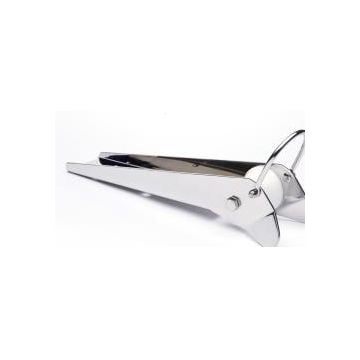 Bow Roller with Anchor Loop max. 13 mm chain (460x134x65mm) Fixed SS316 body & nylon roller