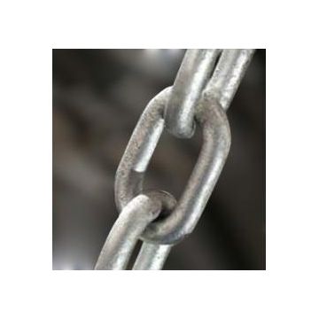 Chain Calibrated Short Link DIN 766 6mm Hot-Dip Galvanised Steel 400kg WLL Price Per Metre