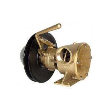 Pump clutch manual 51 Gpm 1-1/2 NPT A & B pulley belt suitable for bilge & deckwash application
