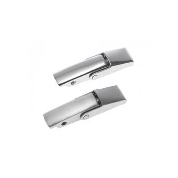 Latch eccentric covered-415 SS316 electro polished with straight catch plate