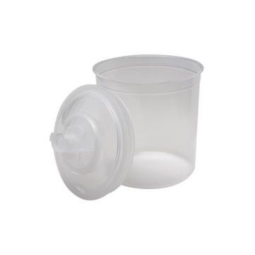 Lid and Liner Kit PPS 16024 Large 850ml 200 Micron with 25 Lids 25 Liners and 12 Sealing Plugs