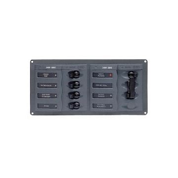 Panel 900-AC1 230V 2 input+4 load horizontal mount