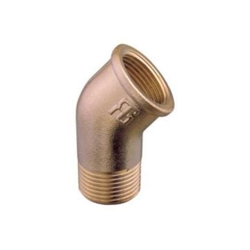 Elbow 45 deg. 2-1/2" M-F Brass Art0121