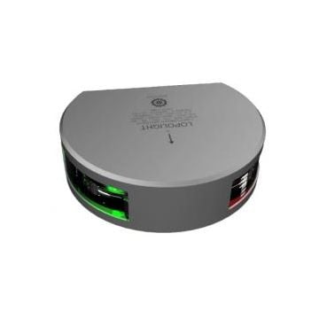 Navigation 112.5ø+112.5ø Combined (Stbd + Port) 0-20m 10-32V Vertical mount Aluminium 2.1W 2NM light. LR approved