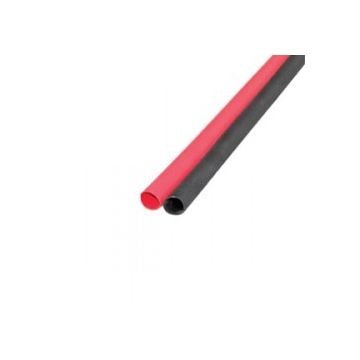 Heat Shrink Tube 3/8"x3" Black+Red combo pack 1pc each