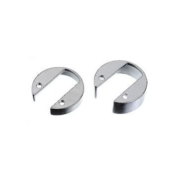 Backplate suits panel 12-22 mm Dia. 50 mm cut out SS316 tumbled finish for 11.06.0138 / 11.06.0144
