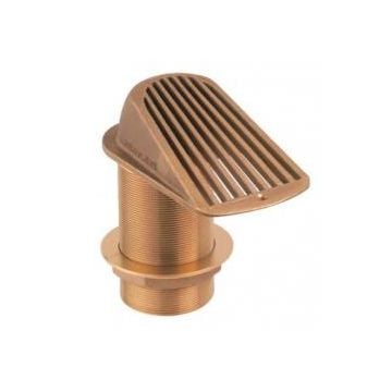 Strainer scoop Bronze 3/4" Art1112B thru-hull