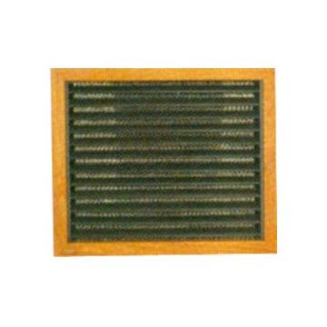 Air grille 14" x 12" return air teak wood