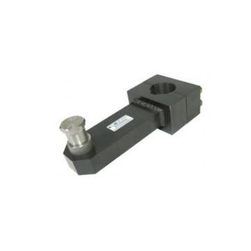 Tiller arm LS105 + nut & bolt (Dia. 20 mm pilot bore Dia. 50 mm max) Steel
