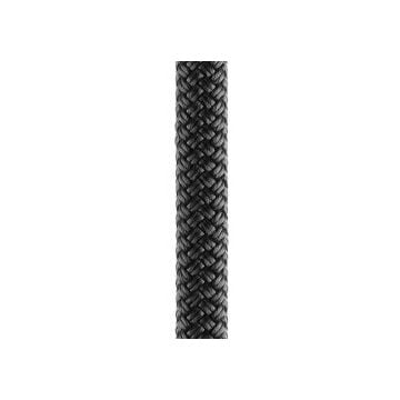 Rope polyester Dia. 32 mm 12 strand double braided Black 21414kg breaking load