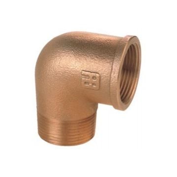 Elbow 90 deg. 1-1/2" M-F Bronze Art0092