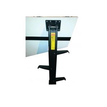 Ladder compact Eez-In 3 steps transom mount Black powder coated Aluminium