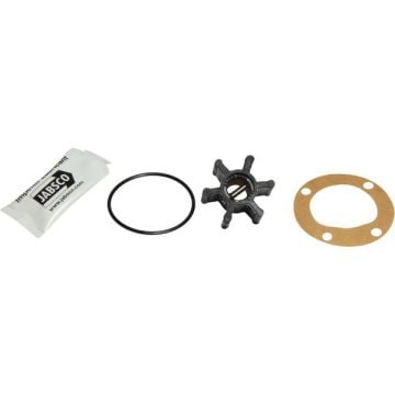 Impeller D neoprene drive 1 blade 6 Dia. 40 mm 19 mm wide shaft Dia. 12 mm Brass insert (display pack)