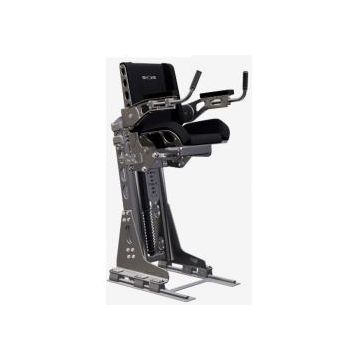 Seat 4600 10" suspension black upholstery with belt and stabilization unit