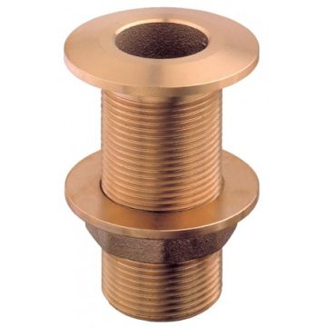 Thru-hull 1" Brass Art1121C Chrome plated fitting