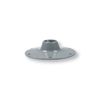 Table base dia.270mm for 76mm column dia. PCSA (powder coated silver aluminium)