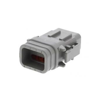 Kit plug for DTM 8 cavity Deutsch connector for 20-24 AWG wire Kits contains housing only. (pack of 5pc)
